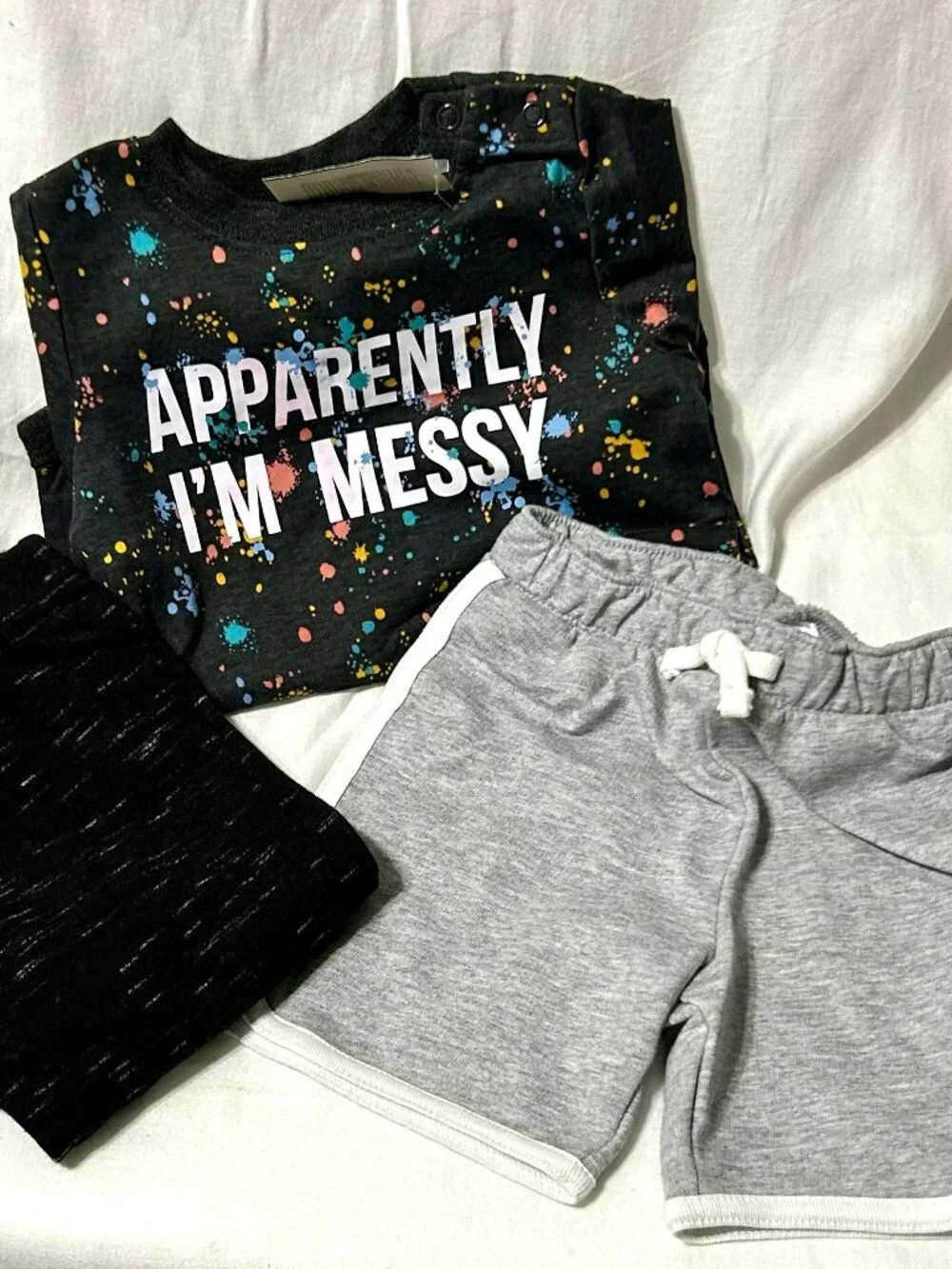 24 month 9 pieces!! bodysuits, sweatpants and shorts BRAND NEW NWT
